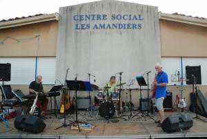 Concert au centre social des Amandiers